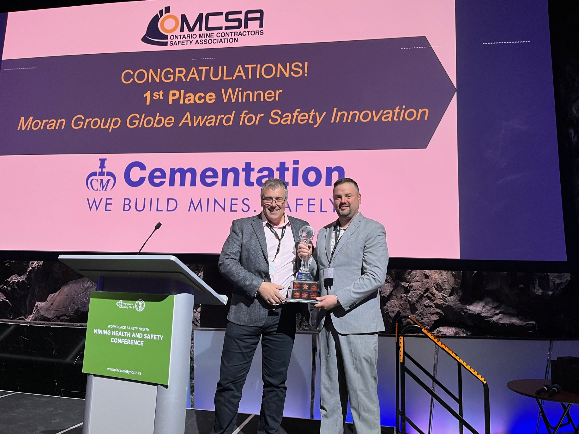 Cementation Reconocido como Ganador de la Innovación 2025 por la OMCSA